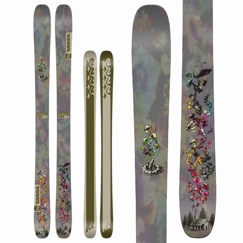 K2 ケーツー スキー板 メンズ レディース 2025 RECKONER 102 + SQUIRE