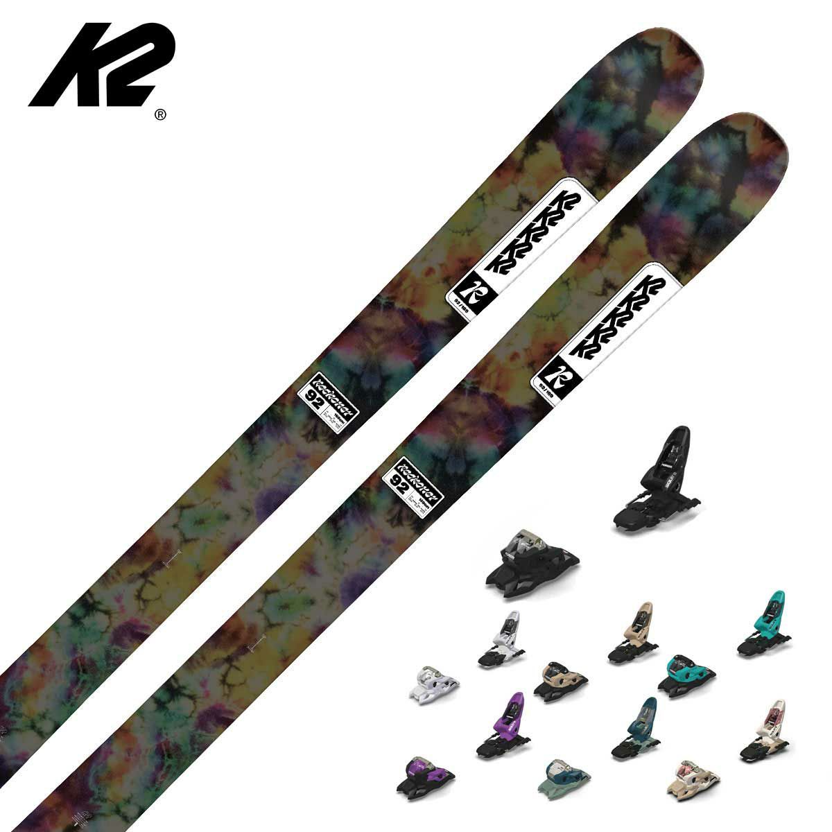 K2 レクナー92 ビンディング付き 169cm（スキー K2 板 RECKONER 92の 