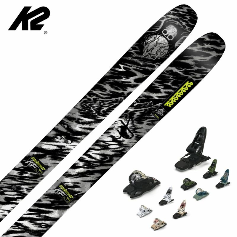 K2 ケーツー スキー板 メンズ レディース＜2025＞RECKONER KF + ＜24＞SQUIRE 11 ビンディング セット 取付無料 早期予約