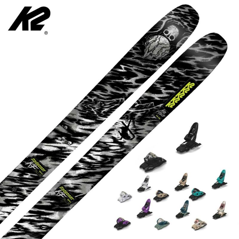 K2 ケーツー スキー板 メンズ レディース<2025>RECKONER KF + SQUIRE 11 ビンディング セット 取付無料