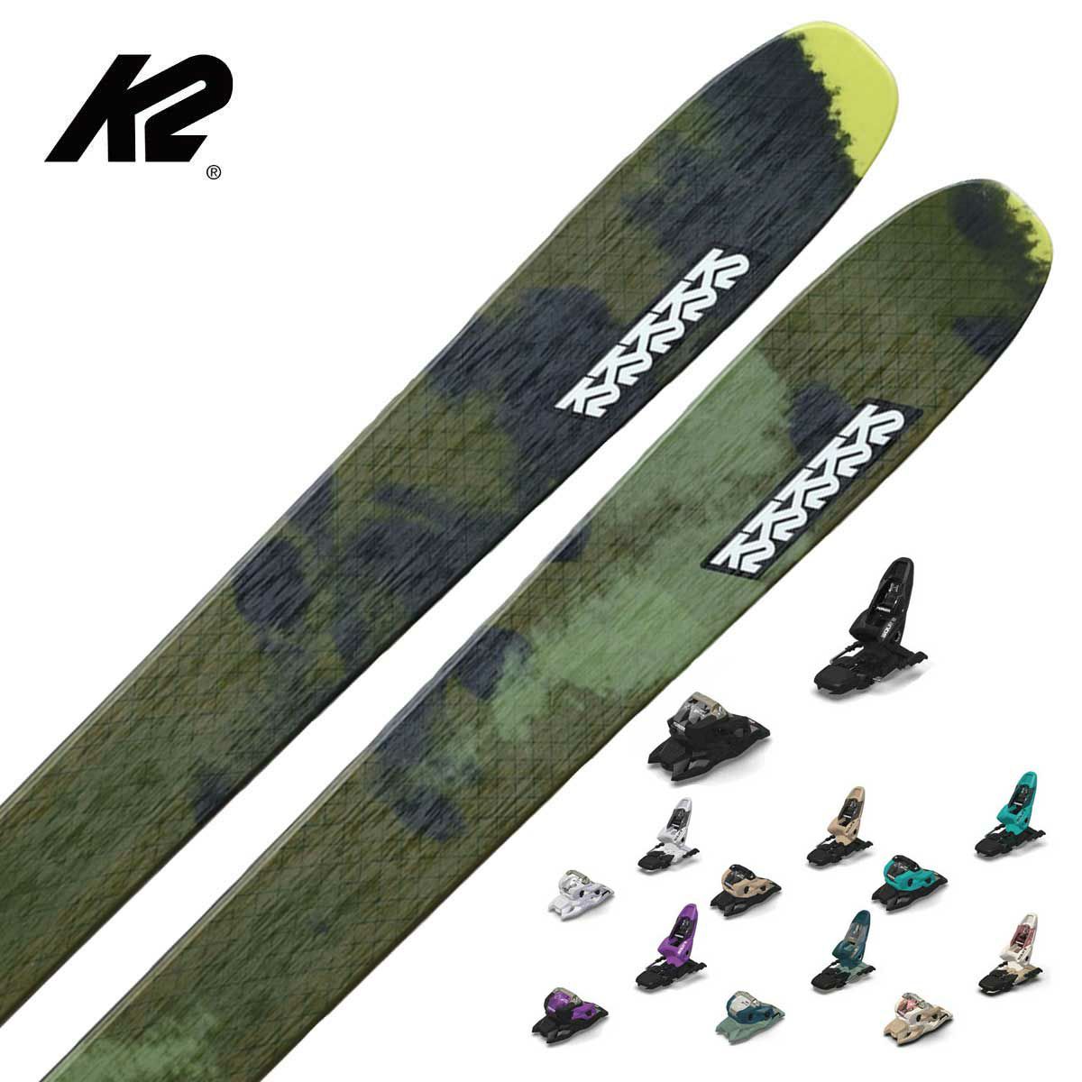 K2 Disruptionスキー板＋金具セット チュンナップ済み 163cm 