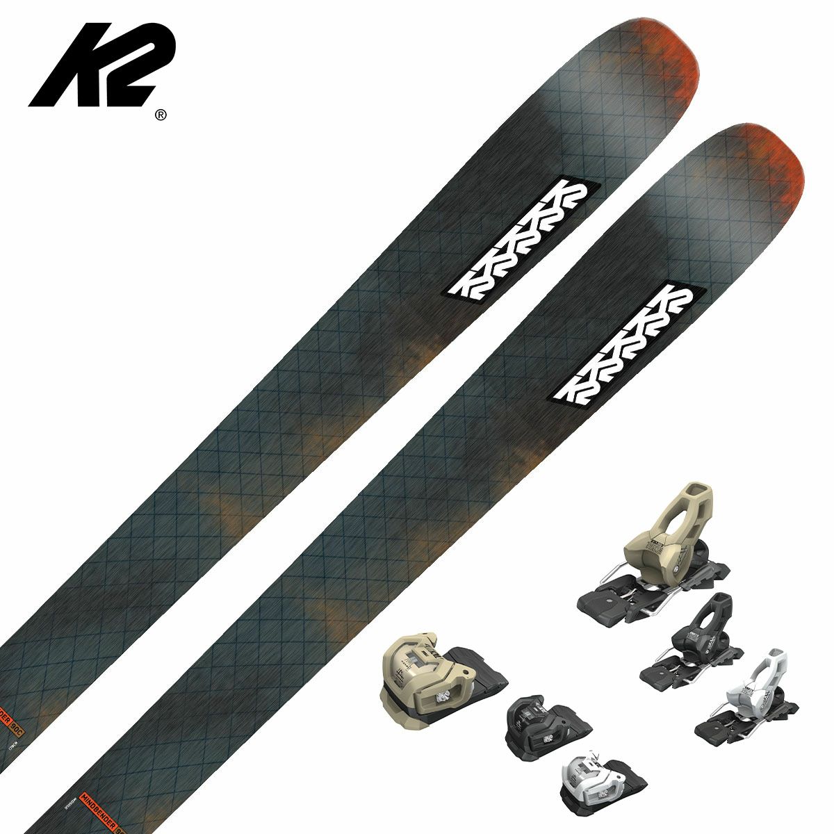 K2 甘辛 スキー板 159 Look NX11 masters