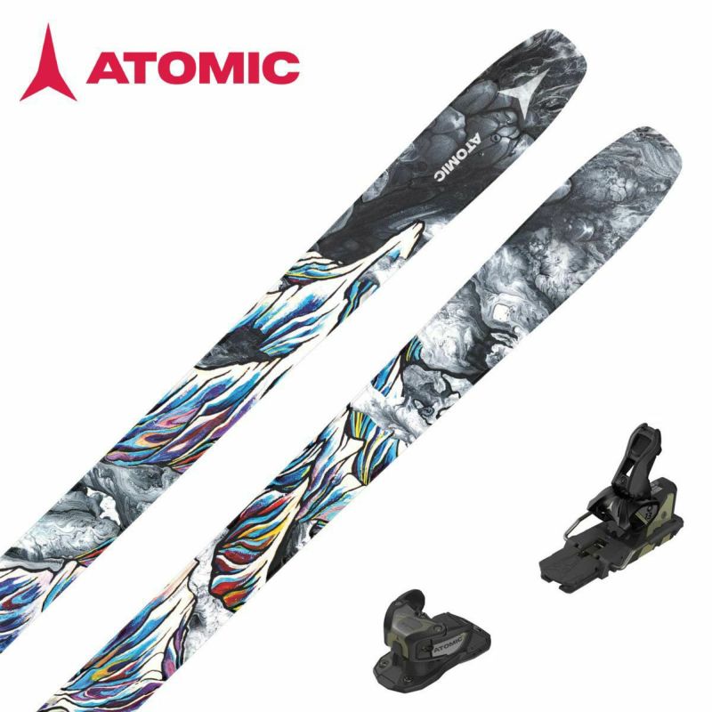 ATOMIC アトミック スキー板 メンズ レディース 2025 BENT 100 + アトミック WARDEN 13 MNC ビンディング セット  取付無料 スーパーセール ならタナベスポーツ【公式】が最速最安値に挑戦中！メンズ・レディース・子供用まで勢揃い