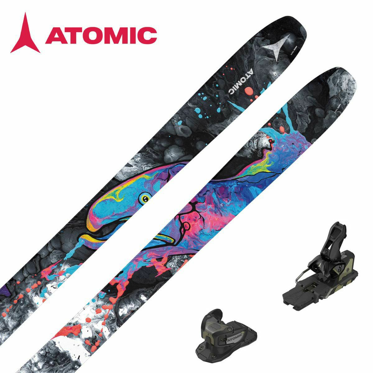 アトミックスキー板 ⭐︎ Atomic ST Drive ⭐︎ 165cm ⭐︎ Atomic純正 