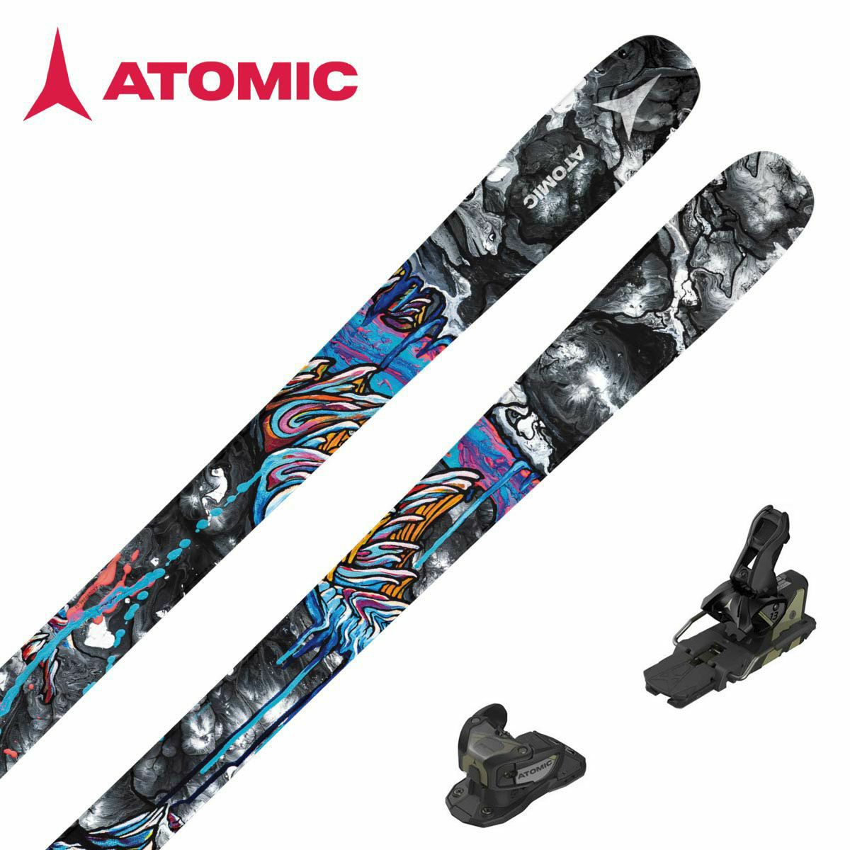 ATOMIC Vantage 85 /157センチ スキー板 バインディング付き（ATOMIC 