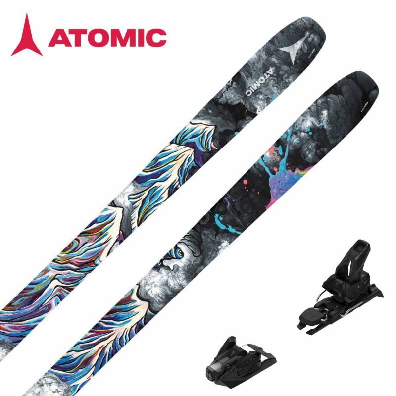 ATOMIC アトミック スキー板 2025 BENT 90 + <26>アトミック STRIVE 12 GW ビンディング セット 取付無料 グリップウォーク対応