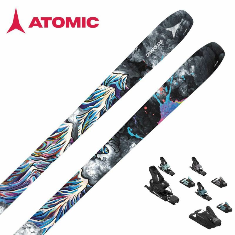 ATOMIC アトミック スキー板 2025 BENT 90 + サロモン STRIVE 12 GW ビンディング セット 取付無料 グリップウォーク対応