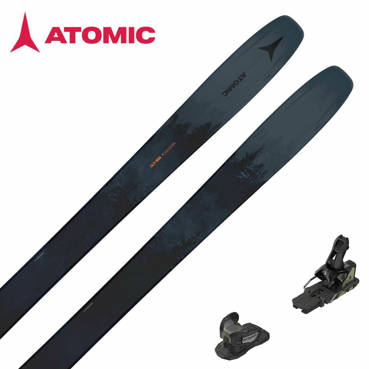 子供用スキー板＆ストック ATOMIC のめっ