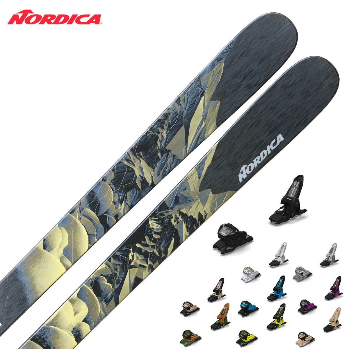 暖冬値下（最終）＞ノルディカ スキー板 GSR たっとし 182cm （中古）