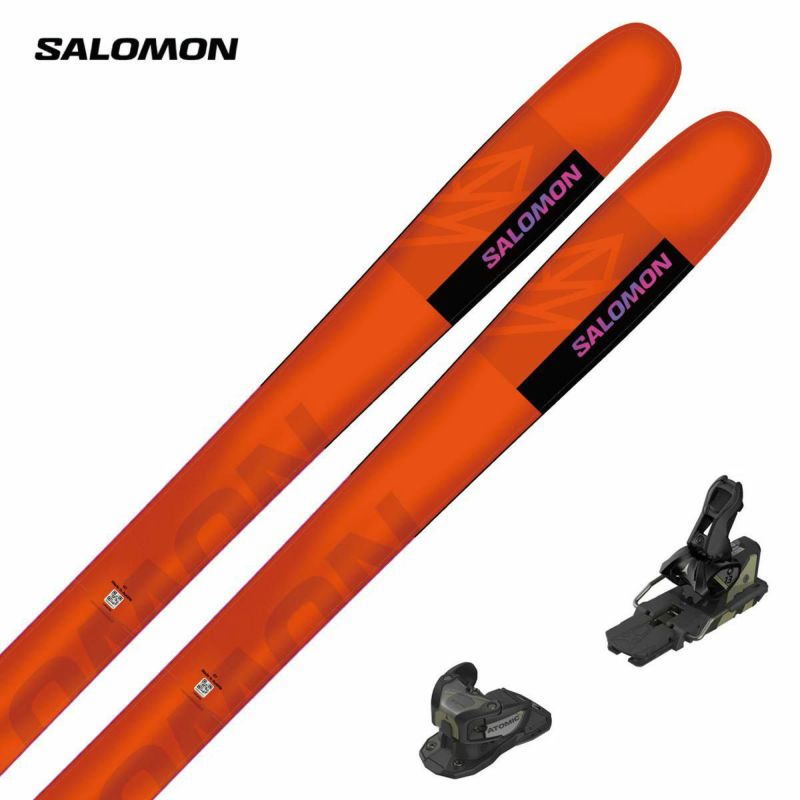 SALOMON サロモン スキー板 メンズ レディース ＜2025＞ QST 106 + アトミック WARDEN13MNC ビンディング セット  取付無料 ならタナベスポーツ【公式】が最速最安値に挑戦中！メンズ・レディース・子供用まで勢揃い