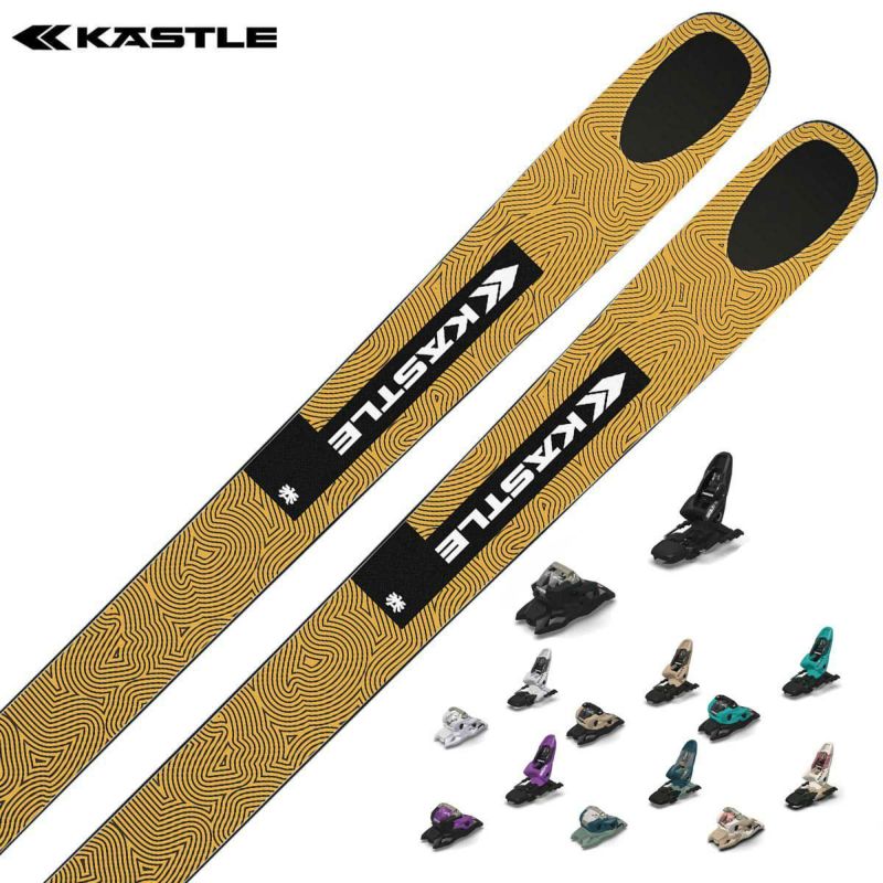 【爆売りセール開催中！】 KASTLE + 108 ZX ＜2025＞ レディース メンズ スキー板 ケスレー スキー