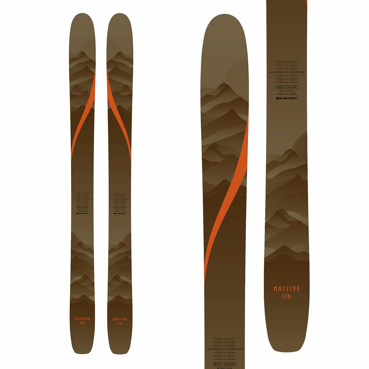 BLASTRACK ブラストラック スキー板 メンズ レディース ＜2025