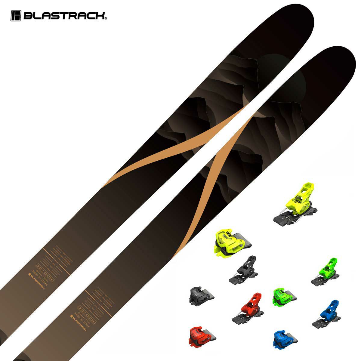 BLASTRACK】 Stylus 176cmスキー板＋ビンディング（BLASTRACK（ブラス 
