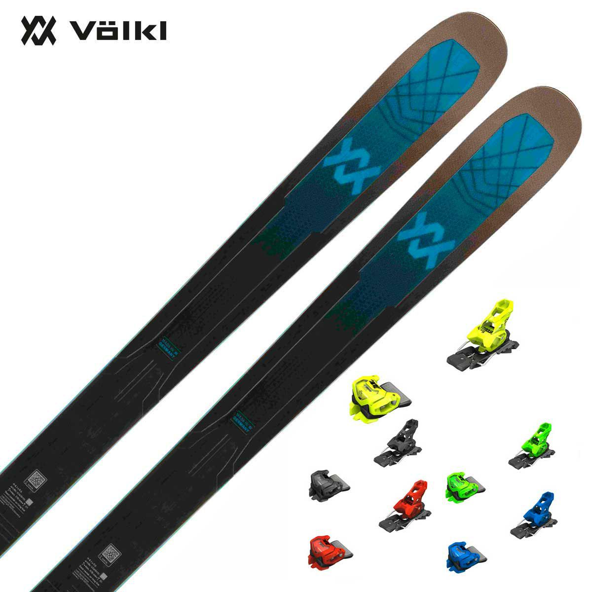いの VOLKL フォルクル フリースタイルスキー板 みつかる ツインチップ 