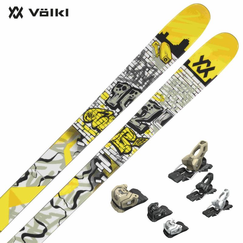 VOLKL フォルクル スキー板 メンズ レディース ＜2025＞ REVOLT 96 + ＜25＞ATTACK LYT 11 GW ビンディング  セット 取付無料 グリップウォーク対応 ならタナベスポーツ【公式】が最速最安値に挑戦中！メンズ・レディース・子供用まで勢揃い