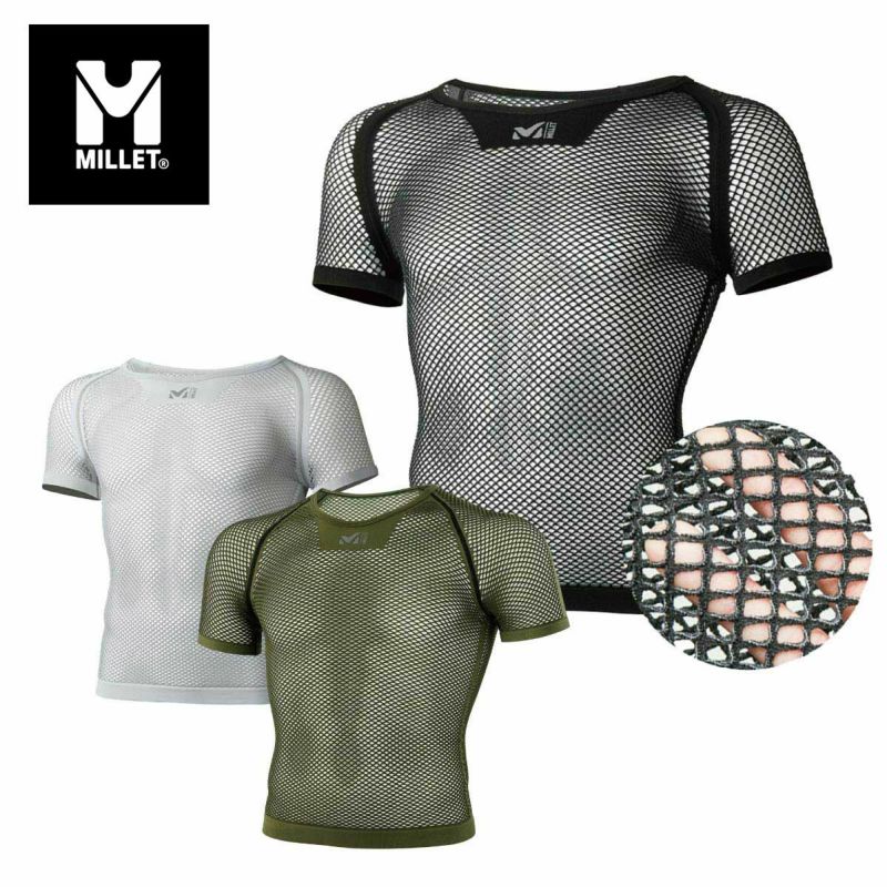 MILLET ~[ Y A_[EFA 2026 DRYNAMIC MESH SS / hCi~bN bV V[gX[u  / MIV01566