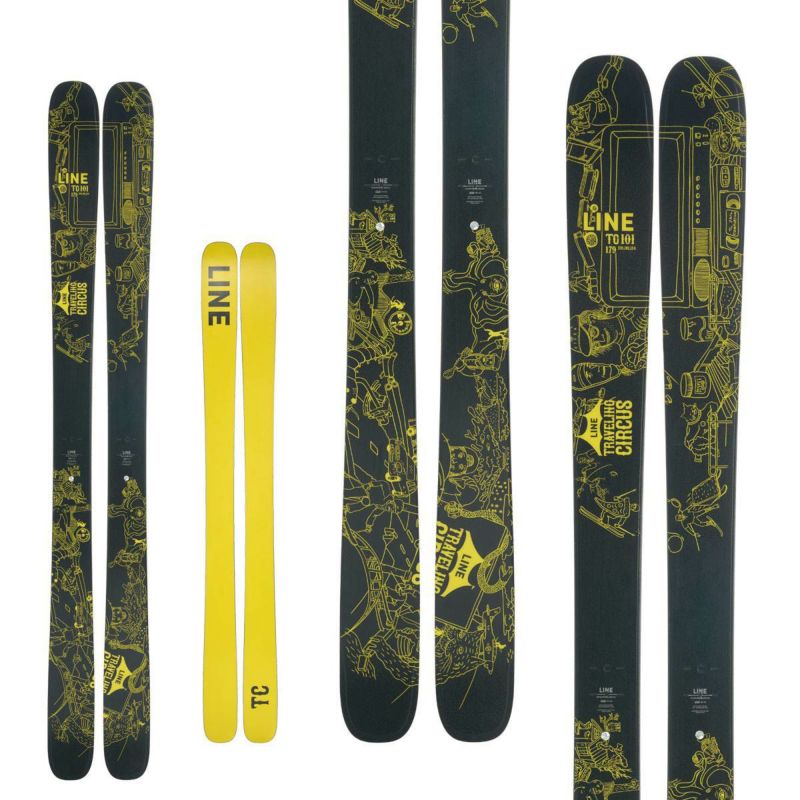 スキー LINE TRAVELING CIRCUS 101 165cm スキー LINE TRAVELING CIRCUS 101 165cm line_traveling_circus_skis_201