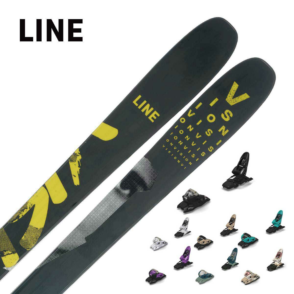 LINE SAKANA+GRIFFON 13[174cm/センター幅105mm幅] 25モデル スキー板 