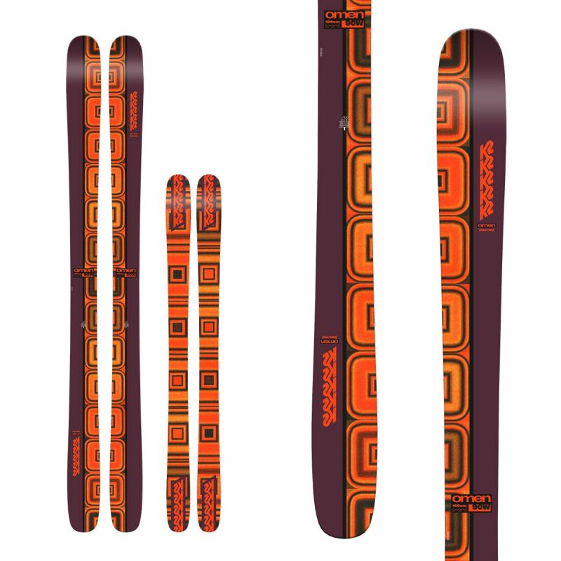 K2 ケーツー スキー板 レディース ＜2025＞ OMEN 90 W / [KS240141