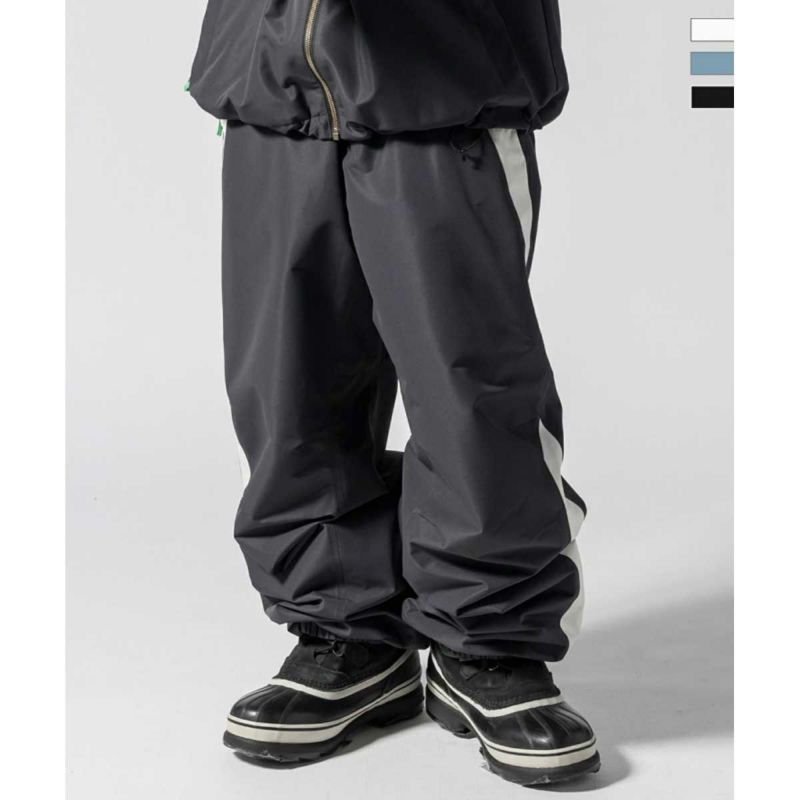 Inhabitant スノーボードパンツ ローズピンク MENS】SIDE LINE SNOW PANTS サイドライン スノーパンツ /inhabitant