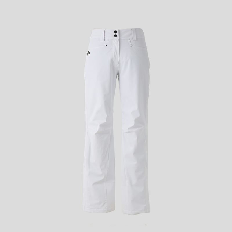 送料無料【DESCENTE】レディースホワイトスキーパンツ L DESCENTE（デサント） DESCENTE DWWWJD51 S.I.O INSULATED WOMEN'S