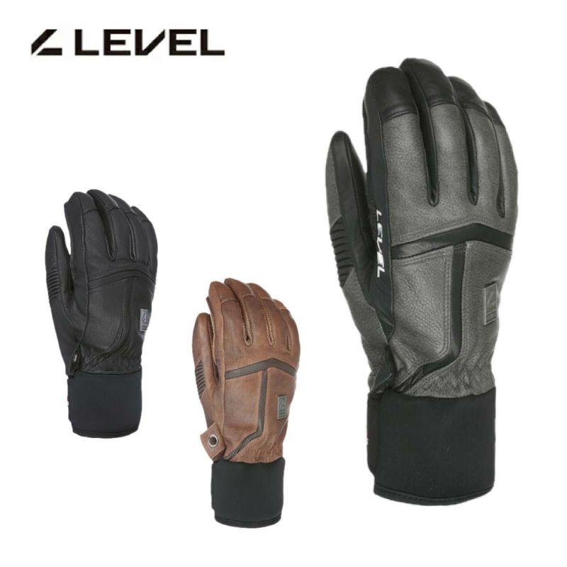 LEVEL ���x�� �X�L�[ �O���[�u��2025�� OFF PISTE LEATHER ���{���K�i