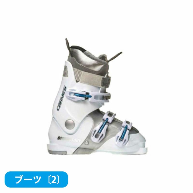 ■■送料無料■Hart■女性用スキーセット■板143/靴23■WAX済■■ □□送料無料□Hart□女性用スキーセット□板143/靴23