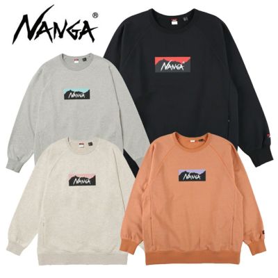 NANGA ナンガ スキー スウェット メンズ＜2025＞ ECO HYBRID BOX LOGO