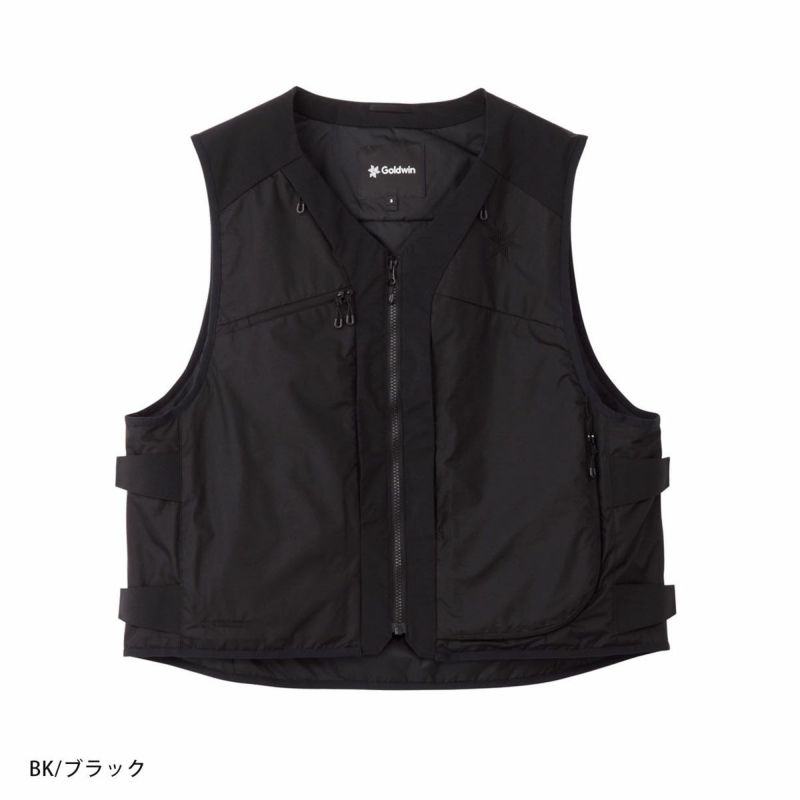 良品 ゴールドウイン GOLDWIN SOFTSHELL VEST GOLDWIN ゴールドウイン スキーウェア ミドルレイヤー ジャケット