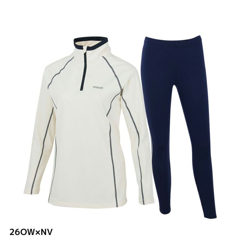 スキーアンダーシャツ タイツ 上下セット ウェア レディース 防寒 保温