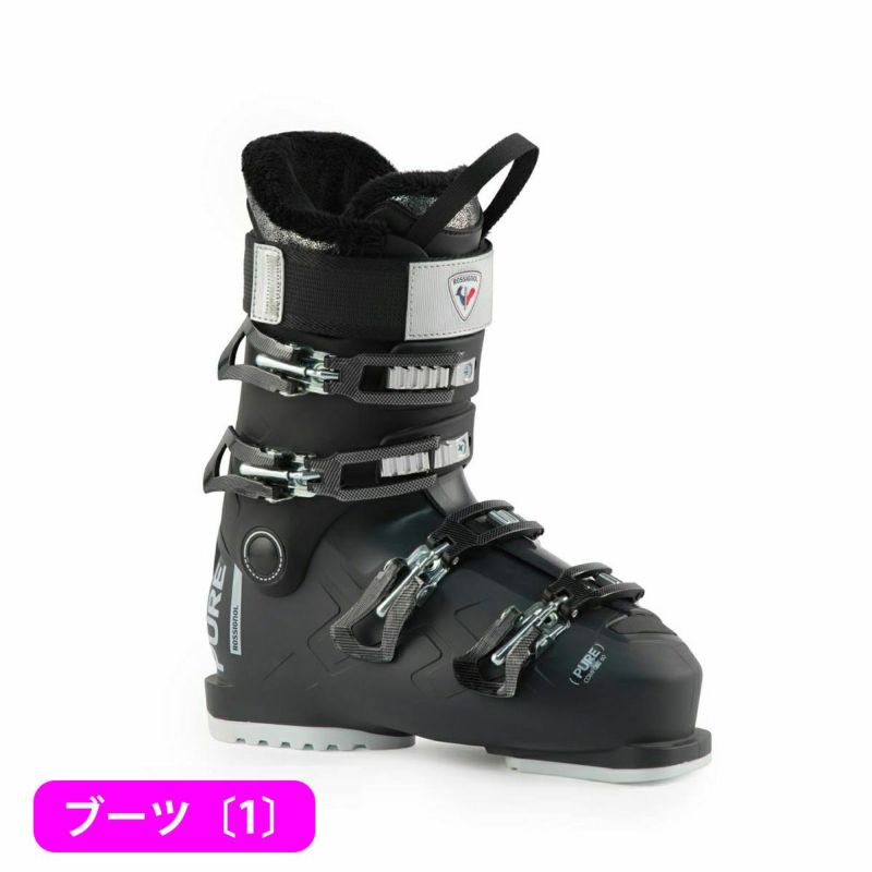 スキー板 スキーセット レディース スキー4点セット 〔ステップアップ