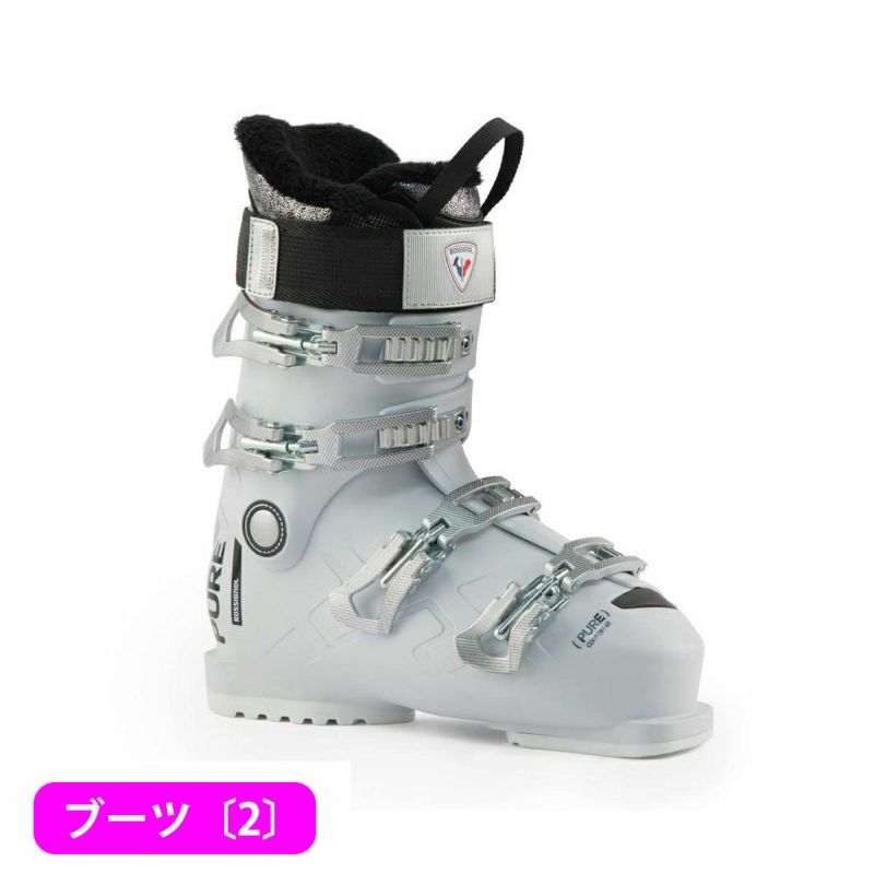 スキー板 スキーセット レディース スキー4点セット 〔ステップアップ