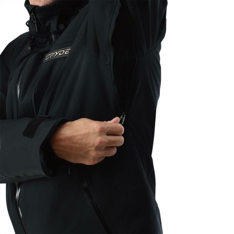 SPYDER スパイダー スキーウエア ジャケット M 黒 15日限定！全品P10倍！】スキーウェア メンズ スキージャケット SPYDER