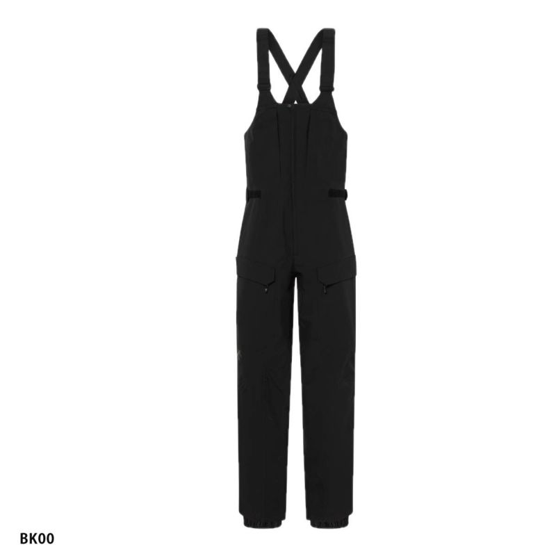 1525275-DESCENTE/メンズ スキーウェア スノーパンツ LAXING PANTS サスペンダー付き/L amuz_324des6007
