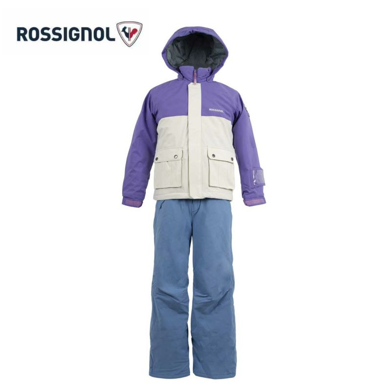 XL[EFA LbY Xm[EFA WjA ROSSIGNOL Vj[ ㉺Zbg 2024 JR GIRL SUIT / RLMJS04