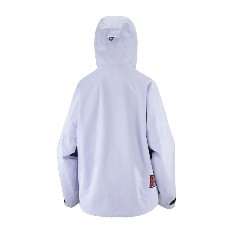 ホワイトストライプ スキーウェアセット　サロモン　レディース ホワイトストライプ スキーウェアセット サロモン レディース ホワイト