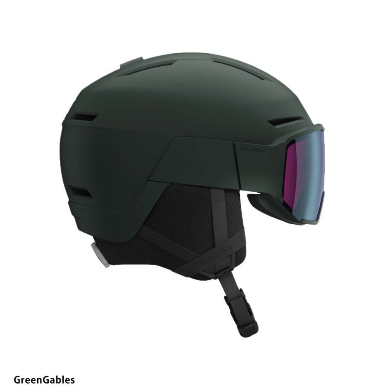 SALOMON 2023 VISION ヘルメット マットブラック Amazon | サロモン(SALOMON) スキー スノーボード ヘルメット DRIVER