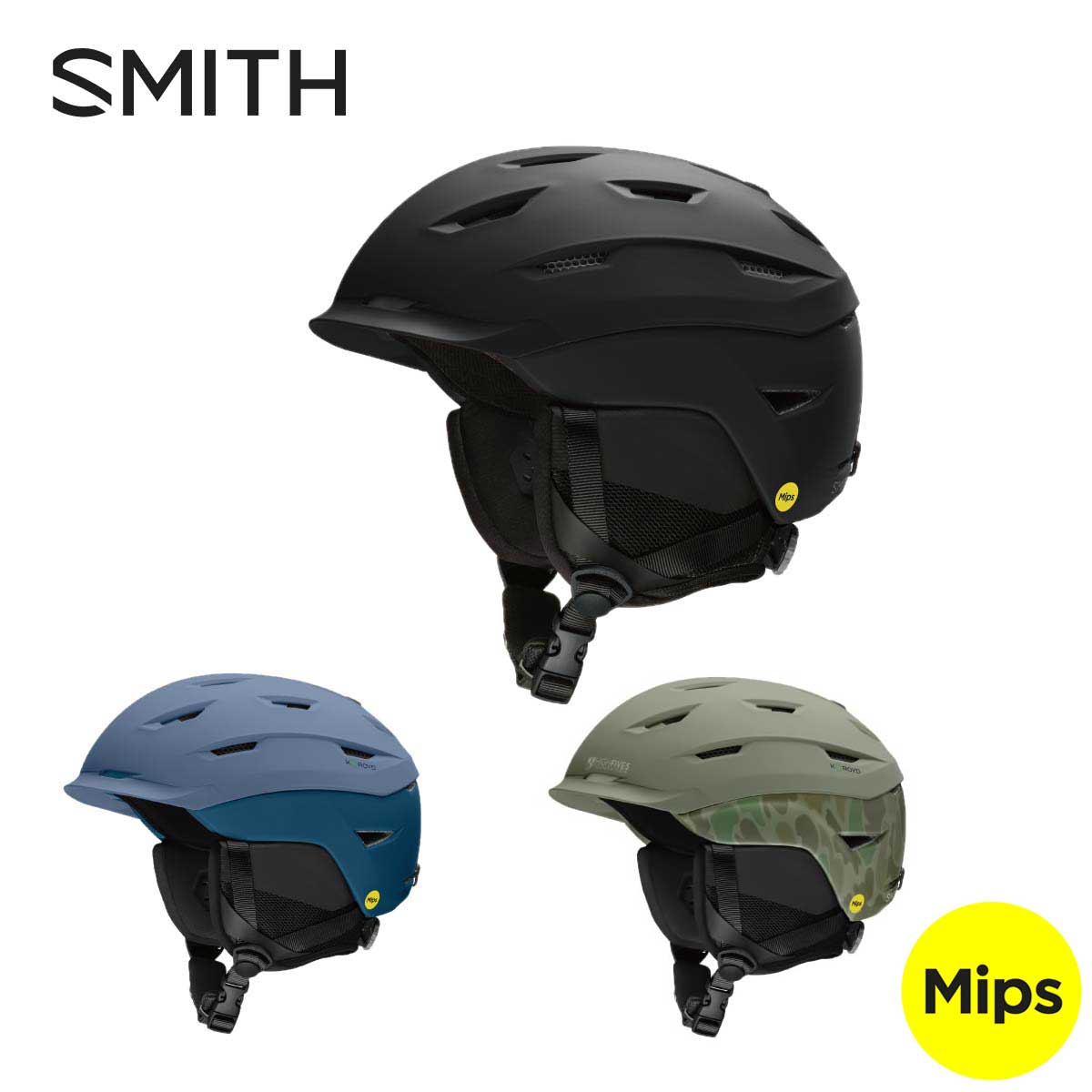 SMITH ヘルメット スミス CAMBER キャンバー スキー S（51-55cm 