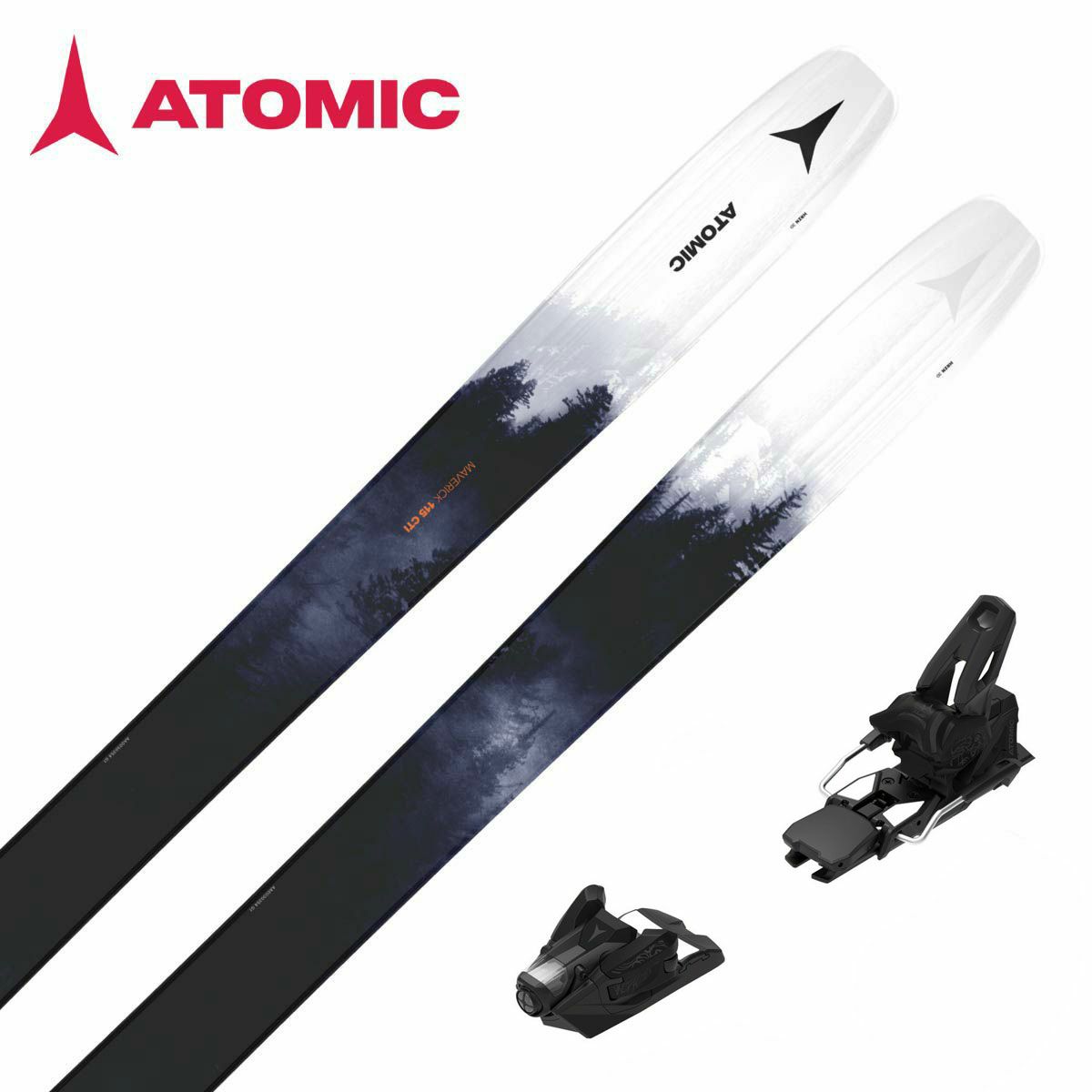 Atomic trooper 150cm フリースタイルスキー板 バインディング（フリー 