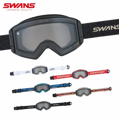スワンズ(SWANS) スキー スノーボードゴーグル 眼鏡対応 調光