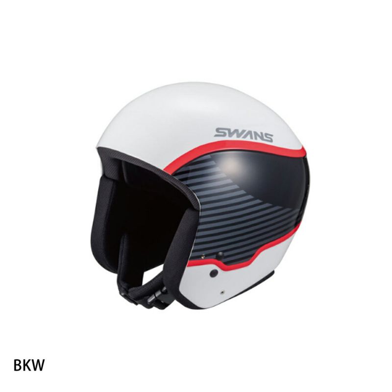 SWANS ヘルメット ブラック/レッド 末使用✨ SWANS マットブラック ヘルメット - メルカリ