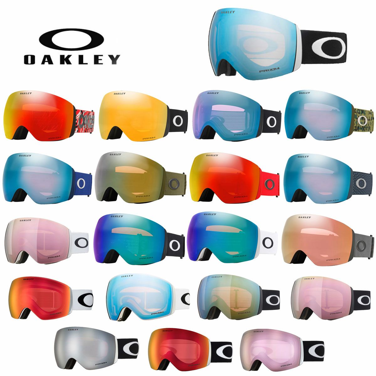 �I�[�N���[ OAKLEY �����Y ���f�B�[�X �X�L�[�S�[�O����2026��FLIGHT DECK L / �t���C�g�f�b�LL OO7050  ���{���K�i