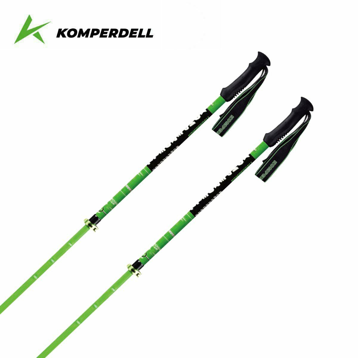 KOMPERDELL �R���p�[�f�� �X�L�[�|�[�� �X�g�b�N �����Y ���f�B�[�X��2026��CARBON PRO VARIO JAPAN SUPERLIGHT SLIM GRIP GREEN / KO2-CBPVJP-LSG