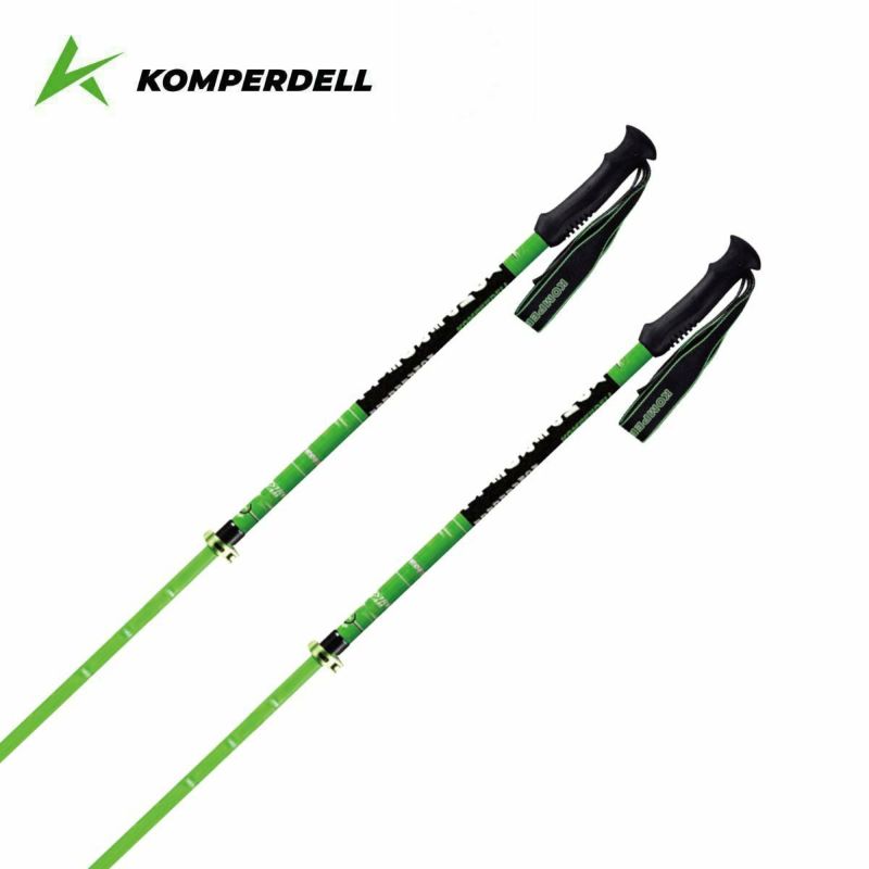 KOMPERDELL �R���p�[�f�� �X�L�[�|�[�� �X�g�b�N �����Y ���f�B�[�X��2026��CARBON PRO VARIO JAPAN SUPERLIGHT SLIM GRIP GREEN / KO2-CBPVJP-LSG
