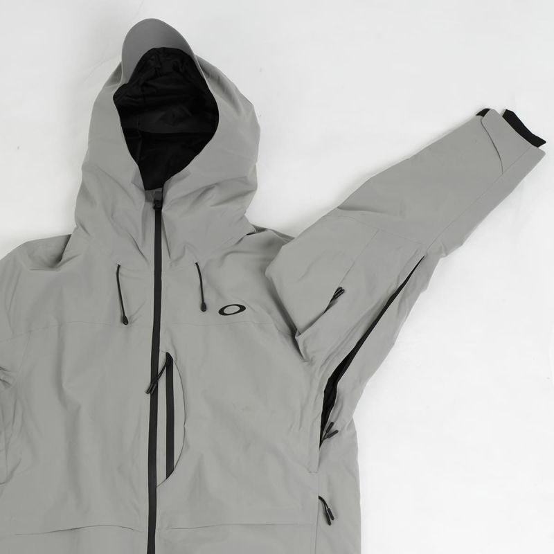 OAKLEY グレー フード付きジャケット OAKLEY（オークリー） スウェット パーカー ジャケット グレー OAKLEY