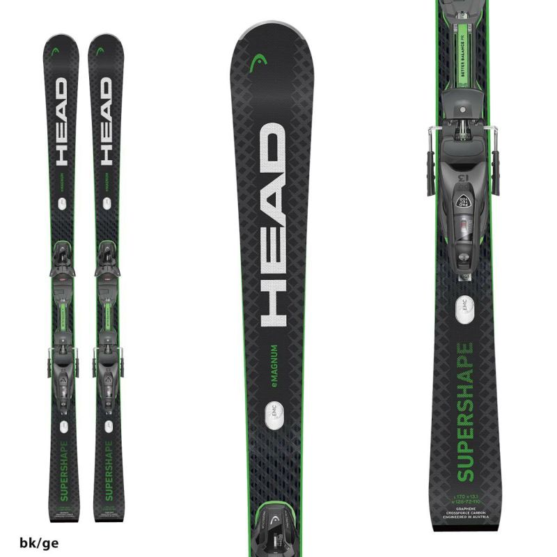 HEADヘッドスキー板メンズレディース2026SUPERSHAPEE-MAGNUMSWBB-PR+PROTECTORPR13GWBR.85