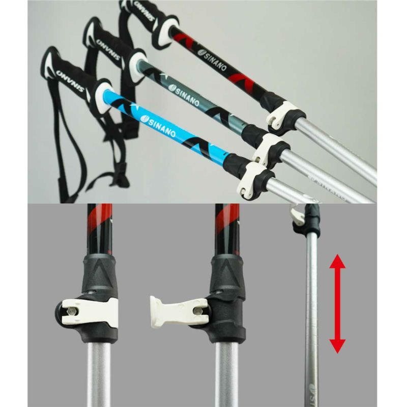 SINANO シナノ スキーポール ストック メンズ レディース＜2026