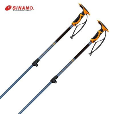 SINANO スキー ストック アルミ製　未使用品 SINANO (シナノ) ストック・ポール2023-2024モデルはデザイン