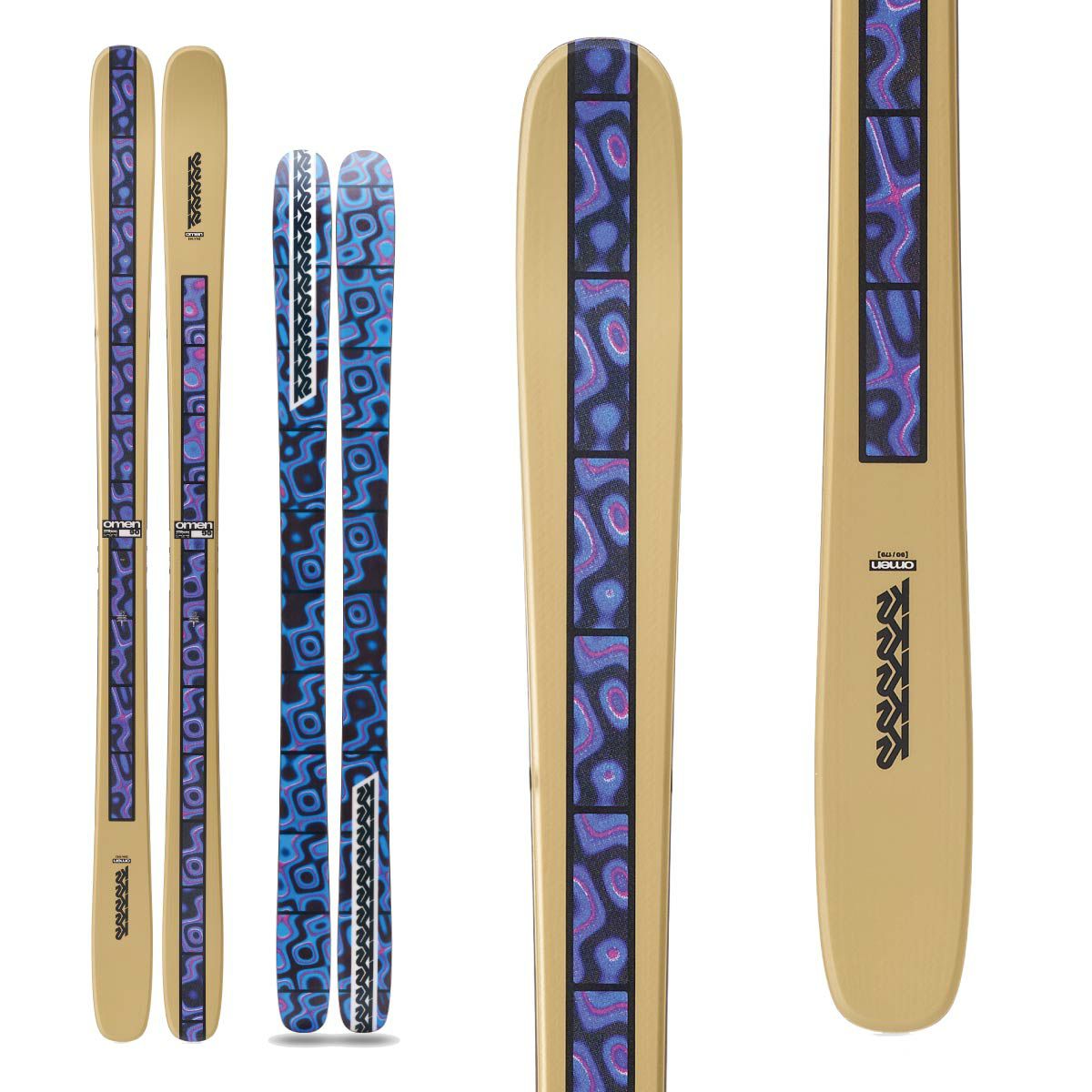 K2 ケーツー スキー板 メンズ レディース＜2026＞OMEN 90 [KS250956