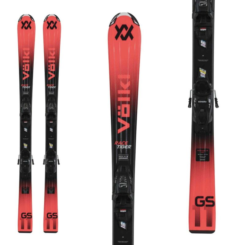 VOLKL フォルクル スキー板 キッズ ジュニア＜2026＞RACETIGER JR RED